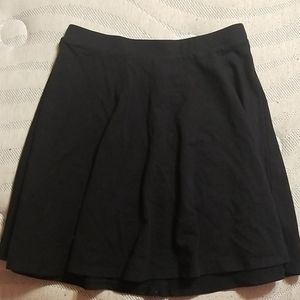 Forever 21 black skater skirt